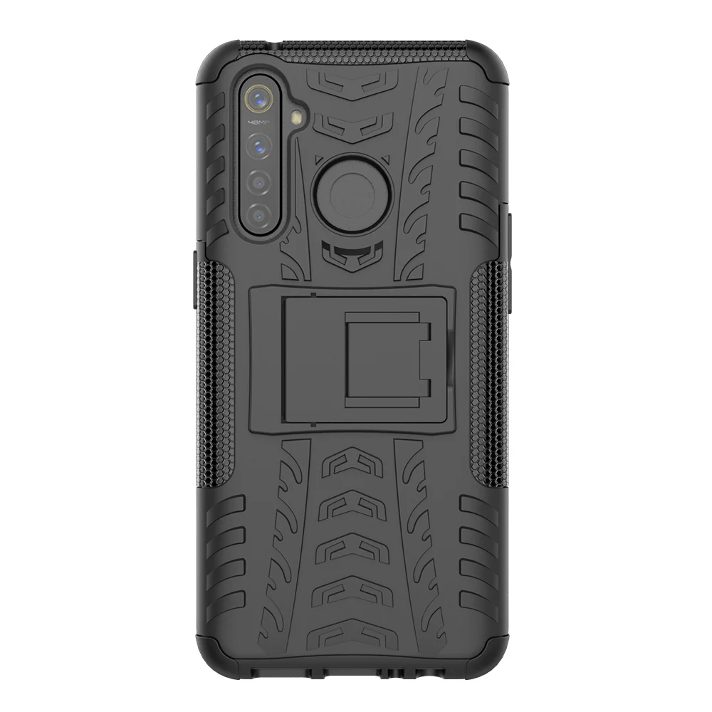 Чехол для OPPO Realme 5 Pro Reno 2, гибридный противоударный чехол из ТПУ+ ПК, чехол-подставка для телефона OPPO Reno 2 Realme 5, чехол для телефона