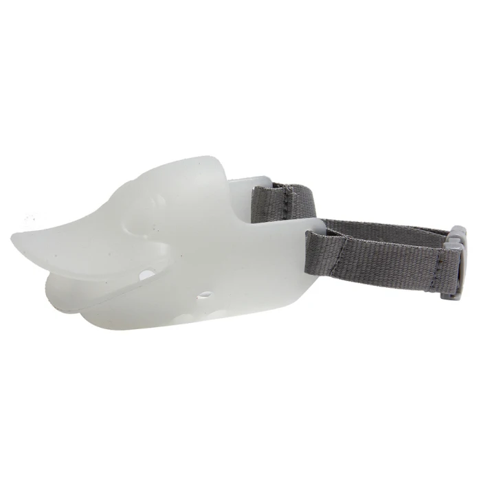Силиконовые маски против укусов в форме уток и рта для собак, светящиеся маски против намордников, набор для рта для домашних животных, устойчивые к укусам, распродажа