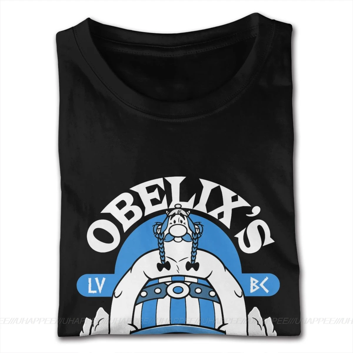 Качественные рубашки Asterix и Obelix Мужская хлопковая футболка с коротким рукавом