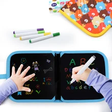 Детская портативный доска для рисования подарок картина начальной школы Акварельная ручка для рисования комплект, принадлежности для живописи граффити доска для записей
