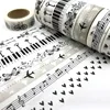 2022 Black Series Washi Tape Kawaii Adhesive Tape Lot Dreamcatcher Grid Japanese DIY Scrapbooking Fita Adesiva Papeleria ► Photo 1/6