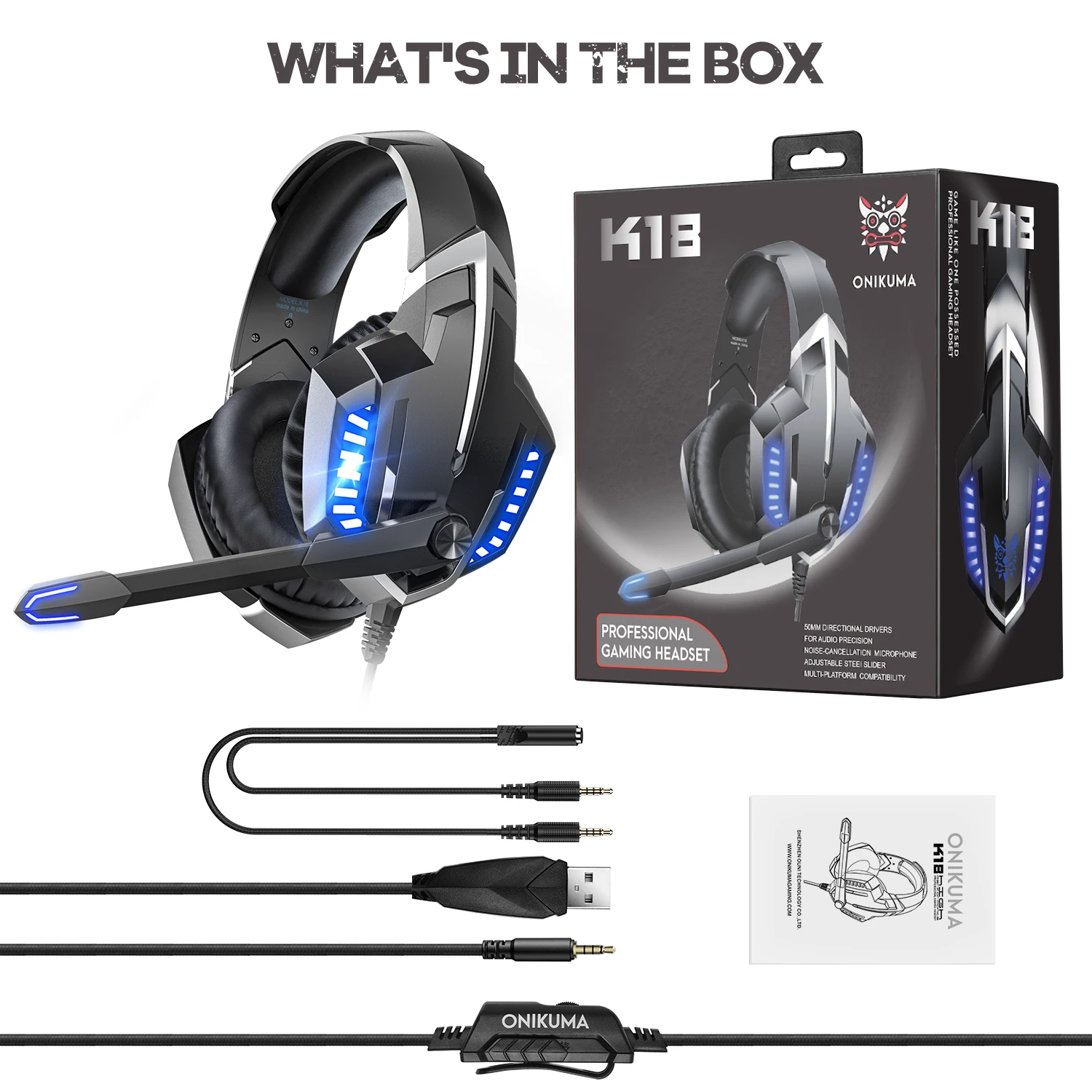 Mic Deep Bass Stereo Gaming Headset 