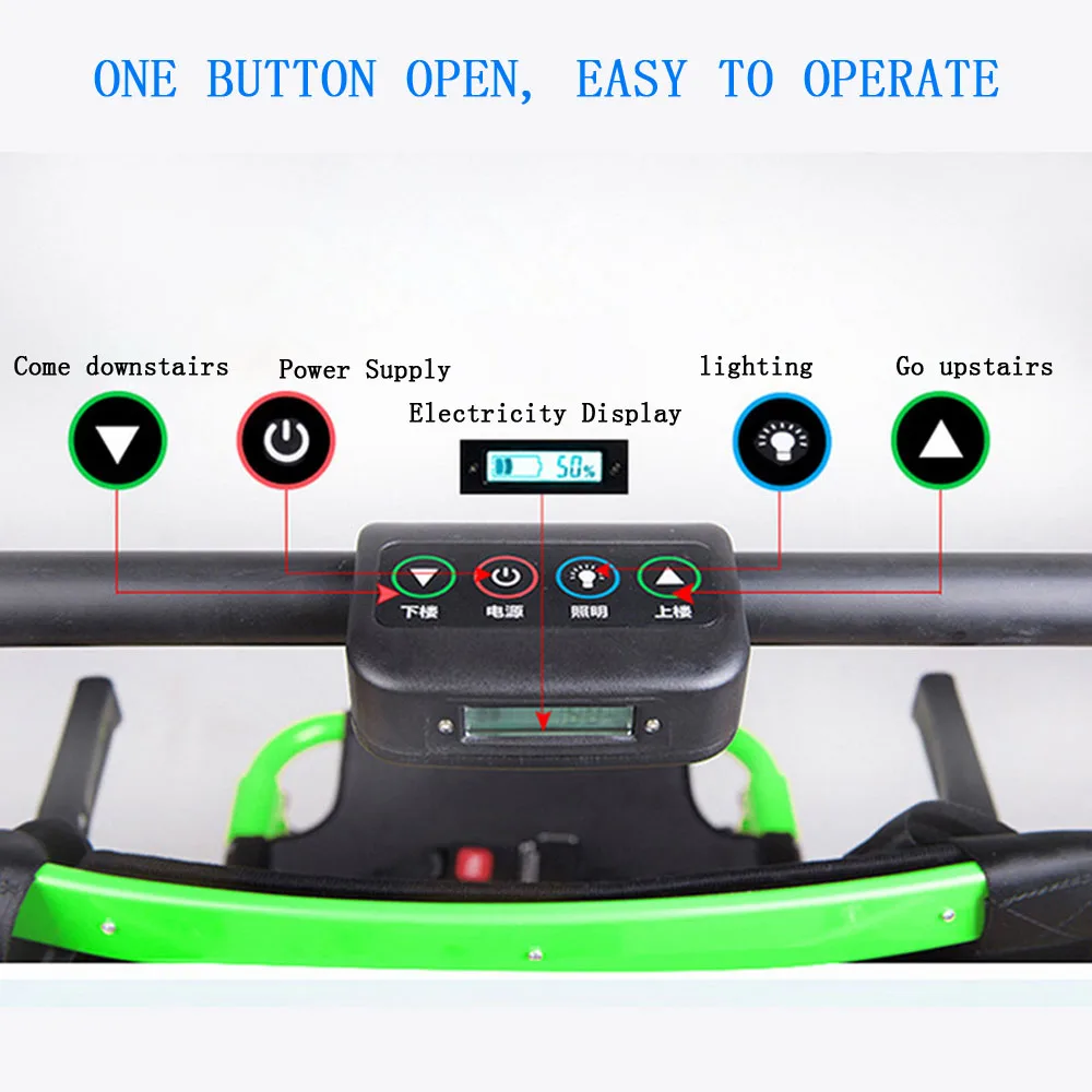 New design lightweight chair lift electric stair climbing power wheelchairs for disabled