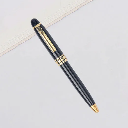 gold parts Shichen A063 короткая высококачественная металлическая ручка 0,7 и 1,0 мм Заправка металлическая шариковая ручка для офиса или школы с использованием - Цвет: gold parts