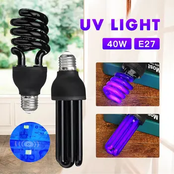 

AC110V/220V UV Light Bulb Ultraviolet Fluorescent Spiral Germicidal Light Lamp Energy Saving Light Solar Detector Insect Trap