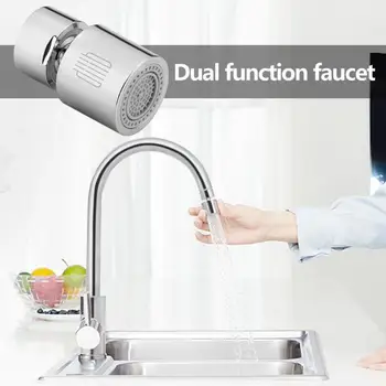 

Faucet Water Bubbler 360 Degree Rotation Extenders Saving Tap Aerator Diffuser Faucet Shower Head Filter Home Accessories
