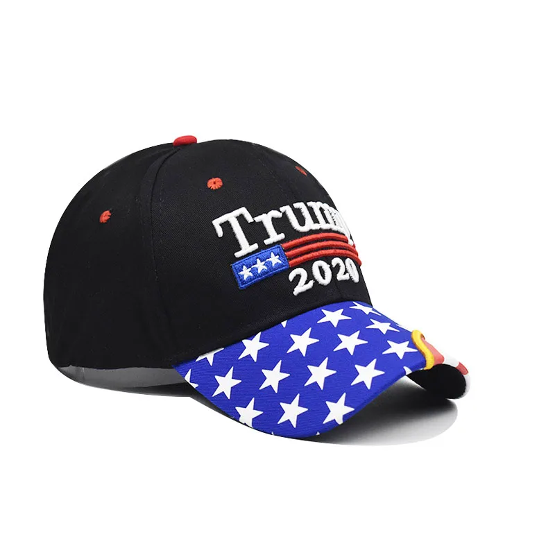 Новая бейсбольная кепка Дональда Трампа, бейсболка с флагом США, сохраняющая Америку, отличная, снова Снэпбэк, шапка на тематику президентства, 3D вышивка, черная