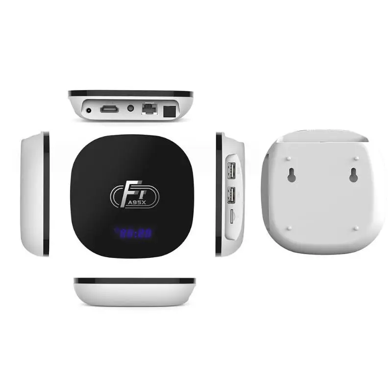 A95X F1 Android 8,1 tv Box S905W четырехъядерный 2+ 16 Гб WiFi 4K H.265 телеприставка