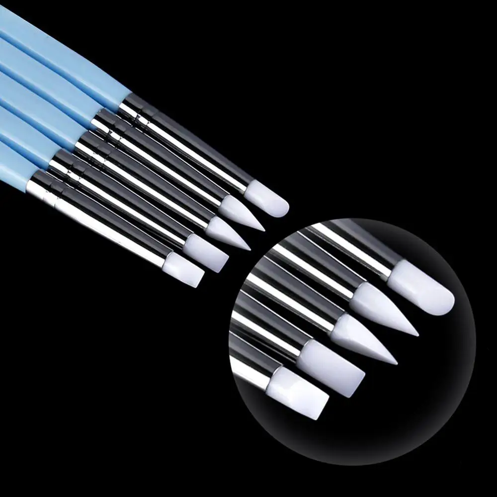 Polymer Modeling Clay Sculpting Tools Dotting Pen Ball Stylus, Pottery Ceramic Clay Indentation Tools Set for DIY Nail Art Craft
