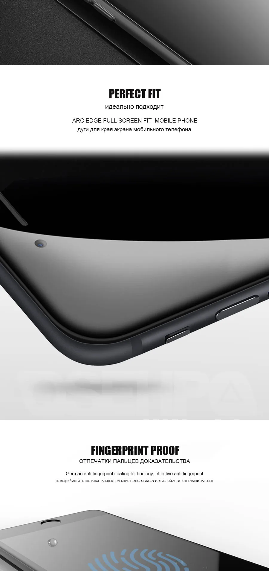 100D защитное закаленное стекло для iPhone 6 6s 7 8 Plus стекло-экран протектор для iPhone 11 Pro X XR XS MAX стеклянная пленка