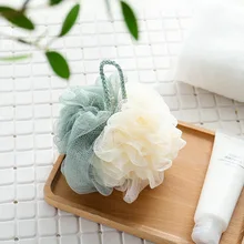 Большие размеры Loofah бусины в форме цветов банные принадлежности для взрослых втирают заднюю пену xi zao qiu пузырьковый шар банное полотенце