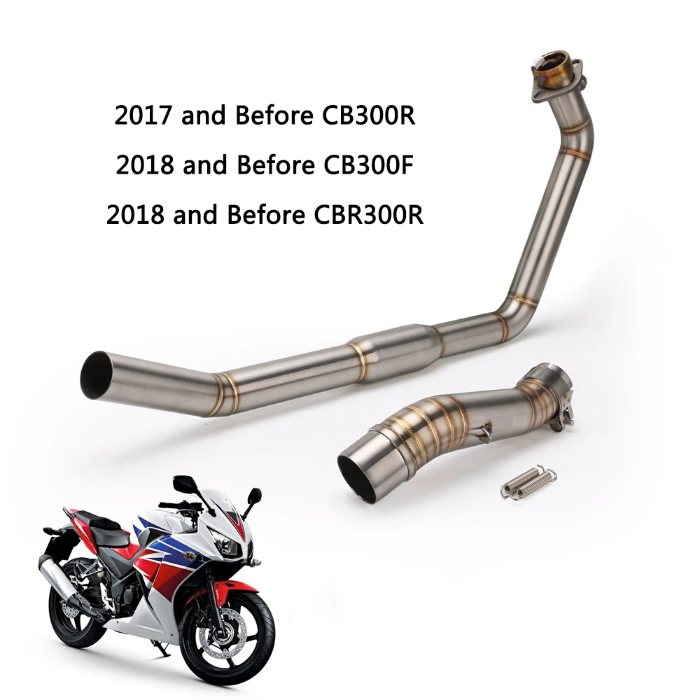 Motorcycle Modifiy exhaust  contact middle pipe case for Honda CBR300