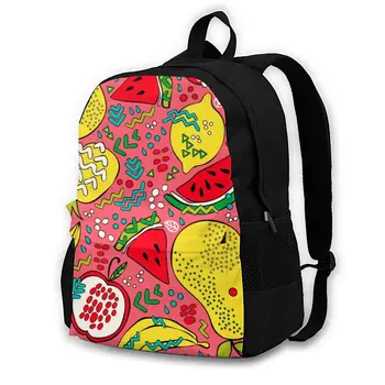 

Bright Summer Fruits Backpack Shoulder Bag Casual Women Backpack Teenage Girl School Bag Bagpack