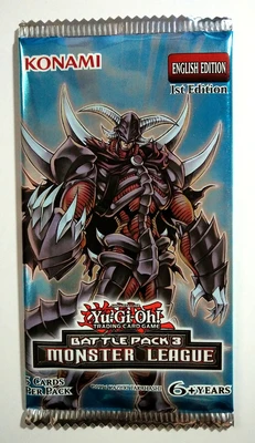 Yu Gi Oh Боевая карточная упаковка 3/дополнение пакет битва упаковка 3 карты 5 упаковок в упаковке