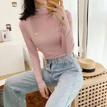 

2020 New Modal Casual Fashion Long Sleeve Bottoming Shirt