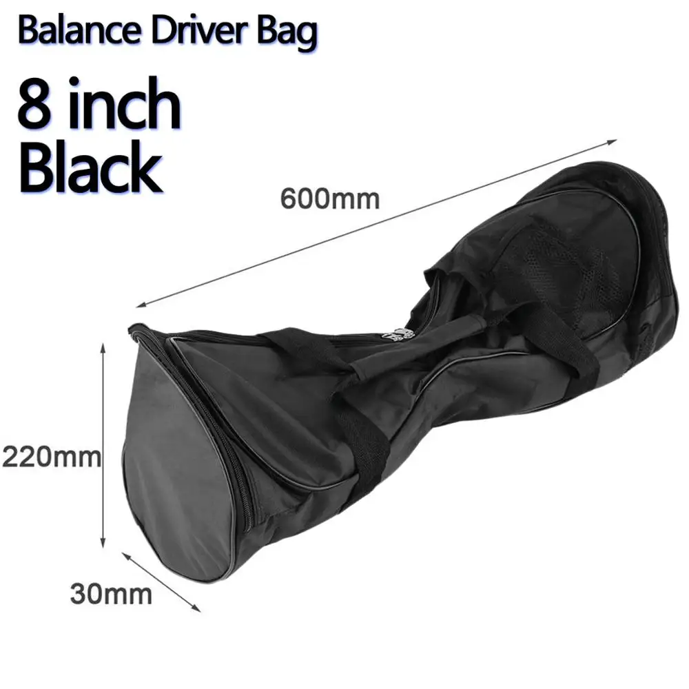 8 inch black 2 размера 2 колеса самобалансирующийся электрический скутер сумка для переноски скейтборд ткань Оксфорд водонепроницаемый Одноколесный велосипед спортивная сумка - Цвет: 8 inch black