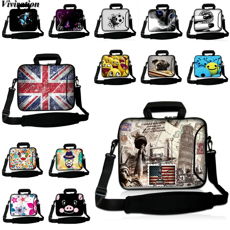 Laptop 14 Inch Sleeve Messenger Handbags For Teclast F7 Plus Asus ZenPad Chuwi LapBook Air 14.1 15 10 17 13 9.7 12 Notebook Case