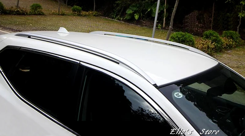 Автомобильный Стайлинг багажник на крышу боковой баров внешние аксессуары для Nissan Qashqai J11