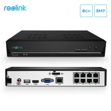 Reolink NVR 8ch 5MP PoE NVR ТОЛЬКО для Reolink видеокамер монитор для видеонаблюдения RLN8-410