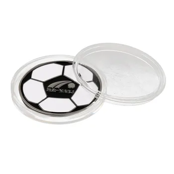 

1x Football Soccer Referee Flip Coin Judge Toss Coin with Plastic Carry Case