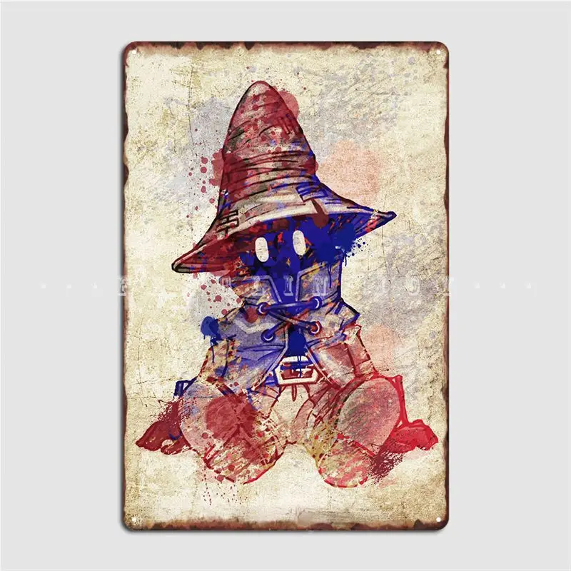 

Vivi Ff9 Metal Sign Wall Cave Wall Vintage Plaques Tin sign Posters