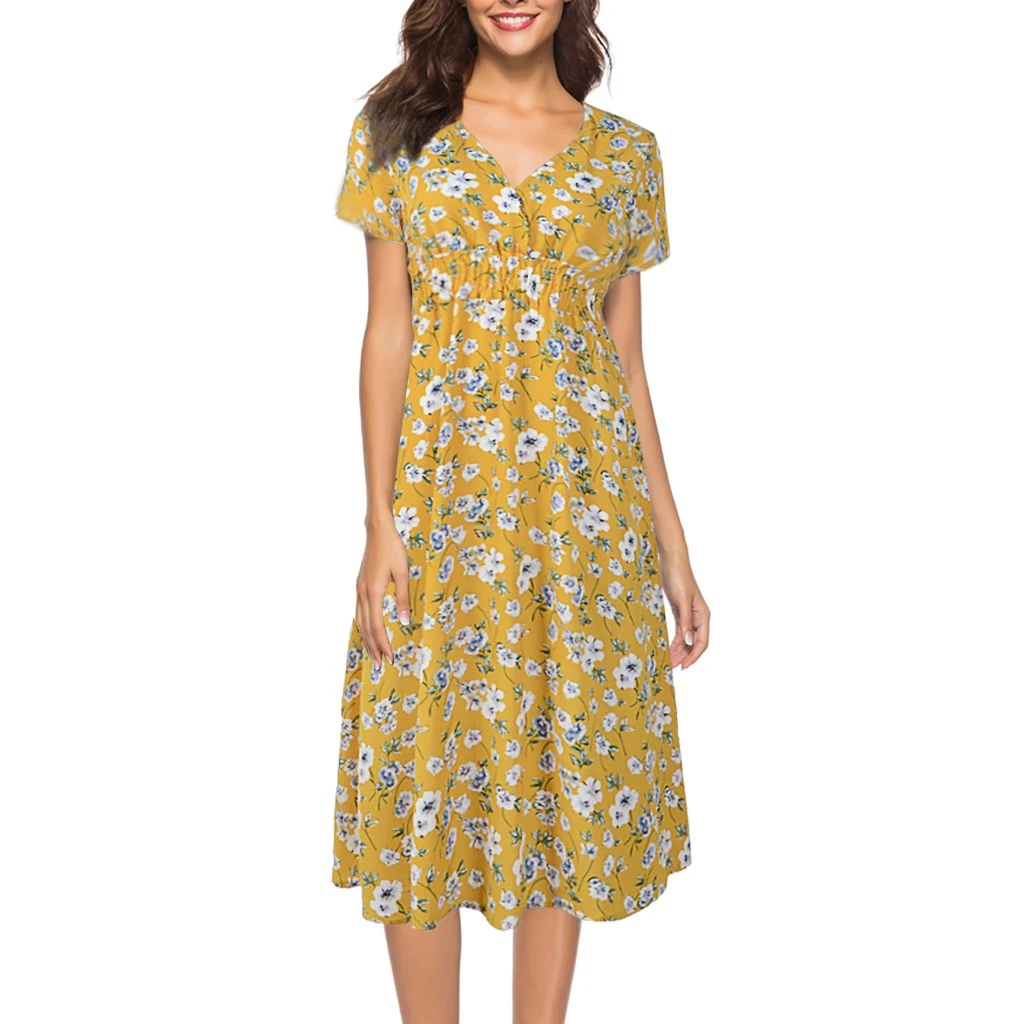 Knee-Length Dress Women