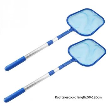 

Swimming Pool Cleaning Net Professional Telescopic Skimmer Net Fine Mesh Leaf Catcher Rescue Pool Cleaning Mesh Tools