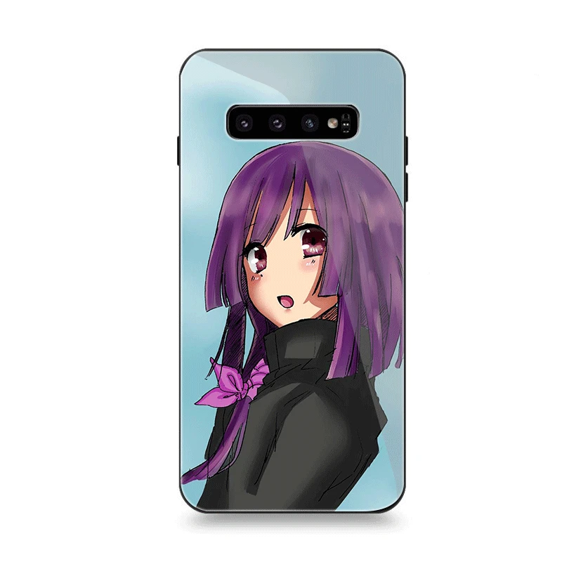 Чехол для телефона Стекло для samsung A10 A20 A30 A40 A50 A60 A70 S7 край S8 Plus Note 8 9 S10 крышка Токио воронами Тсучимикадо Нацумэ - Цвет: G12