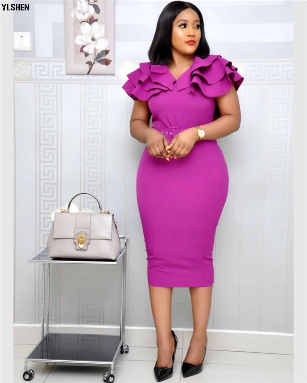 2020 Summer African Dresses for Women Robe Africaine Femme New Style Long Dress Clothing Traditional African Outfits For Ladies 18