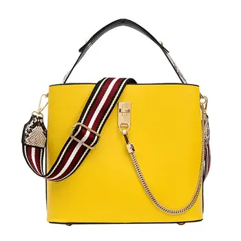 

Chain Pu Leather Crossbody Bags For Women 2019 Shoulder Messenger Bag Large Capacity Handbag 8.7