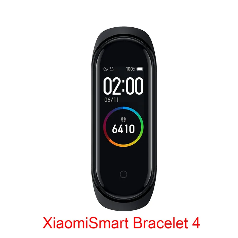 Xiaomi mi Band 4 умный браслет 3 цвета AMOLED экран mi band 4 Smartband фитнес-тренажер Bluetooth спортивный водонепроницаемый смарт-браслет