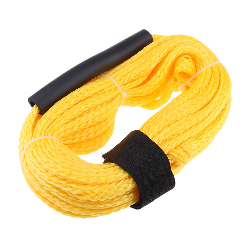 18m/59ft Bumper Fender Bungee Tie Mooring Rope w/ Foam Float Random Color Boat Anchoring Docking