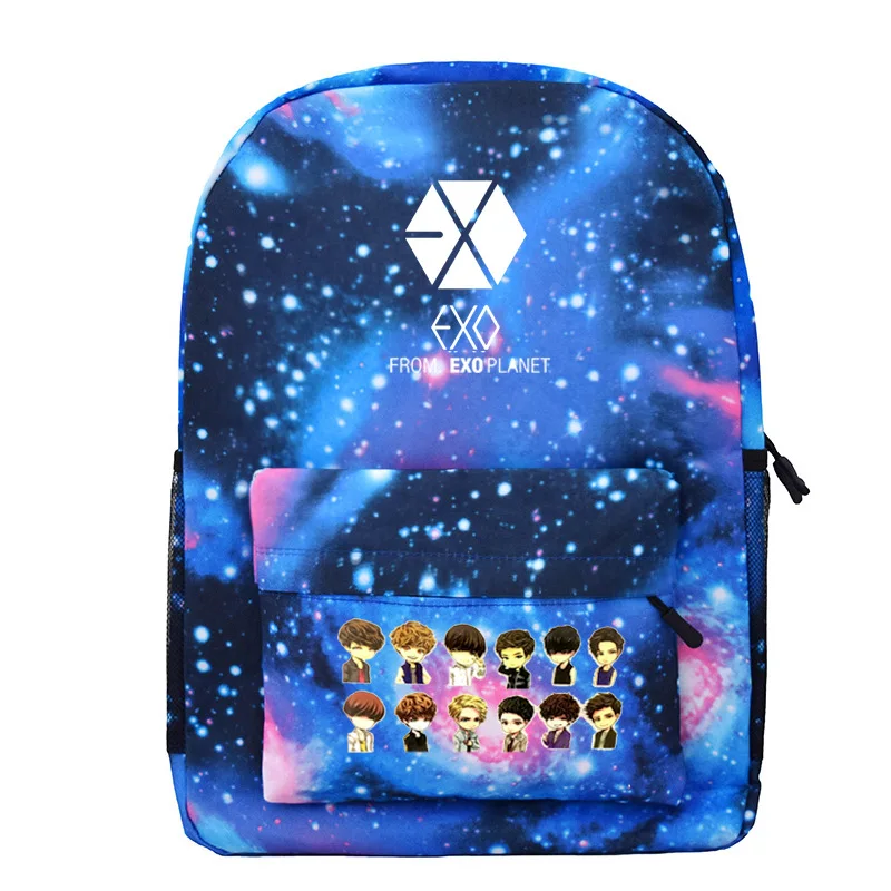 Школьная сумка EXO Star, многофункциональный выбор поколения полных девочек, милый рюкзак EXO в стиле знаменитостей