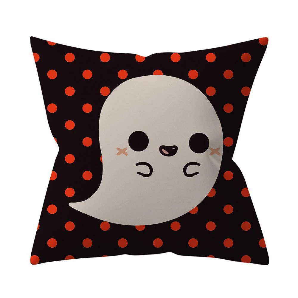 Halloween Pumpkin Throw Pillow Cover Pillowcases Decorative Sofa Cushion Cover