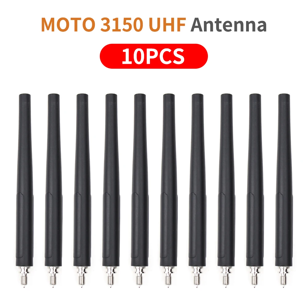 

10x UHF Antenna For MOTOROLA MTP3150 Portable Radio 380-470Mhz Antenna