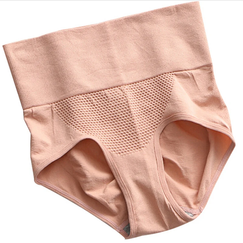 Сексуальное нижнее белье женские трусы с высокой талией для коррекции живота