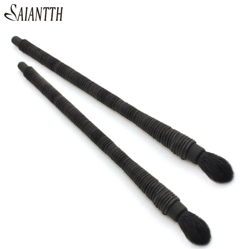 

SAIANTTH eyes advanced shading brush goat hair Kabuki makeup brushes black Rattan wound professional make up tool maquiagem slim
