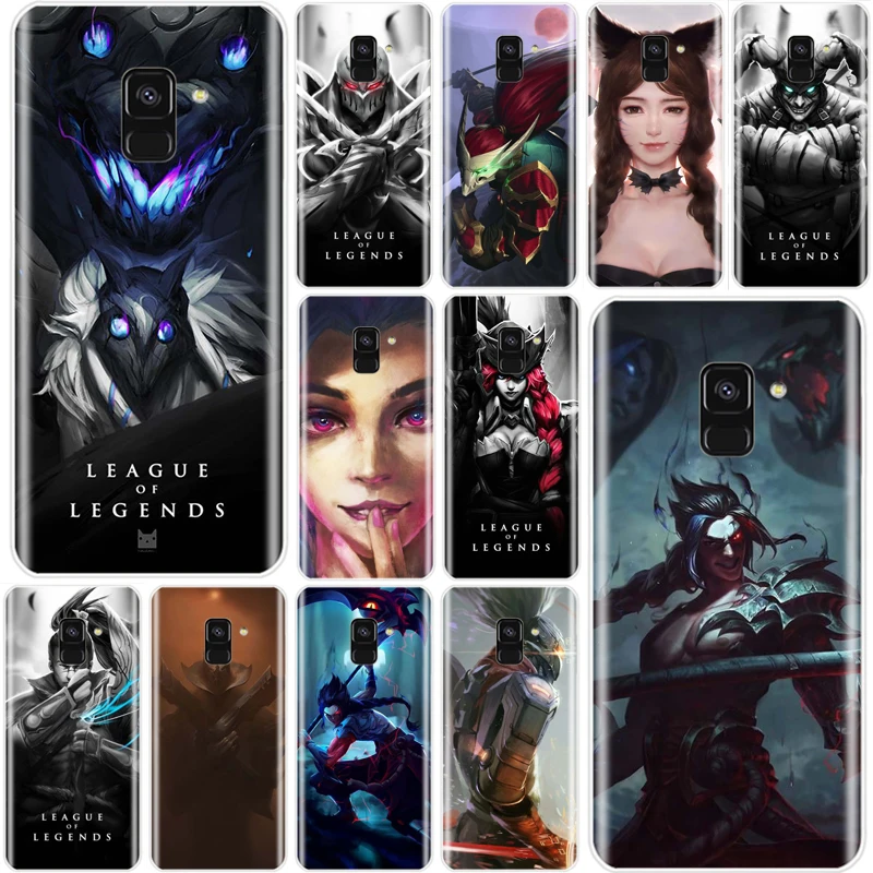 Чехол из ТПУ для Samsung Galaxy A5 A7 A8 2015 A3 2016 2017 2018 A9pro League of Legend|Бамперы| |
