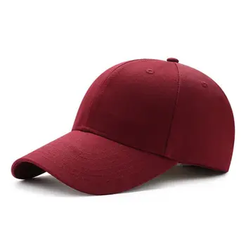 

Unisex Plain Curved Sun Visor Baseball Cap Hat Solid Color Fashion Adjustable Caps