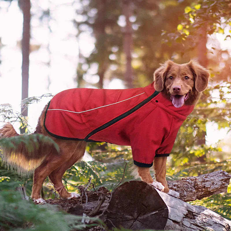 Pet Pib пальто осень и зима новые средние и крупные собаки Анды ветрозащитная Водонепроницаемая теплая одежда для собак