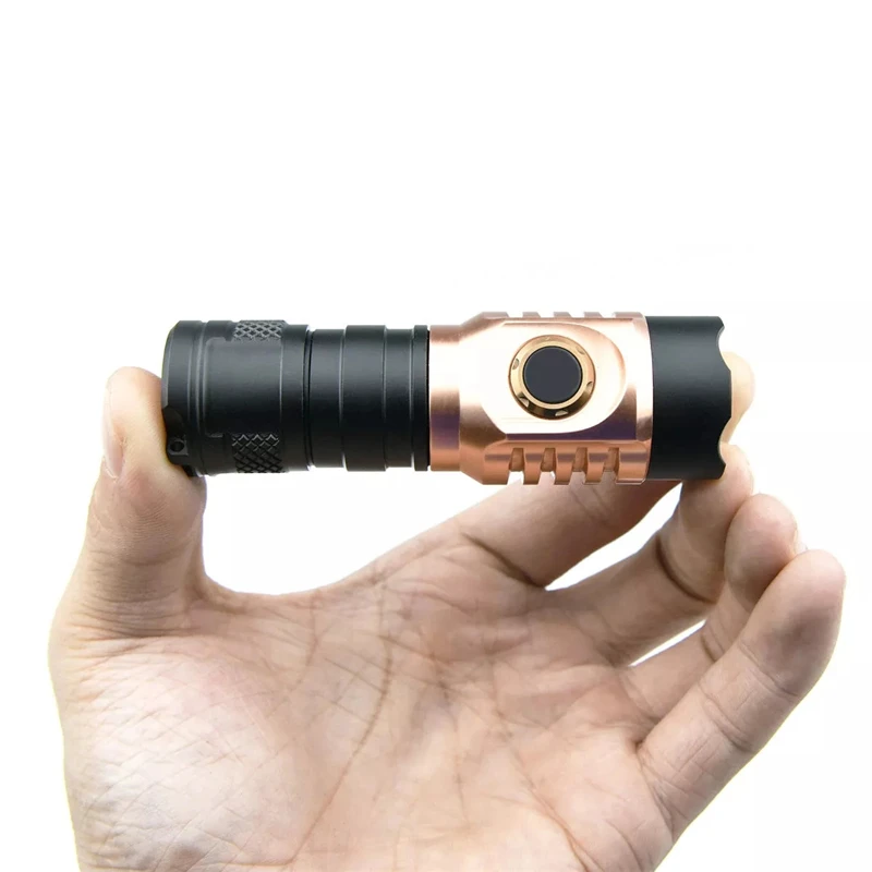 

Astrolux S43S 4x XP-G3 / Nichia 219C 2100 Lumens Mini Portable EDC 18350 18650 LED Flashlight Tactical Hammer Torch Waterproof