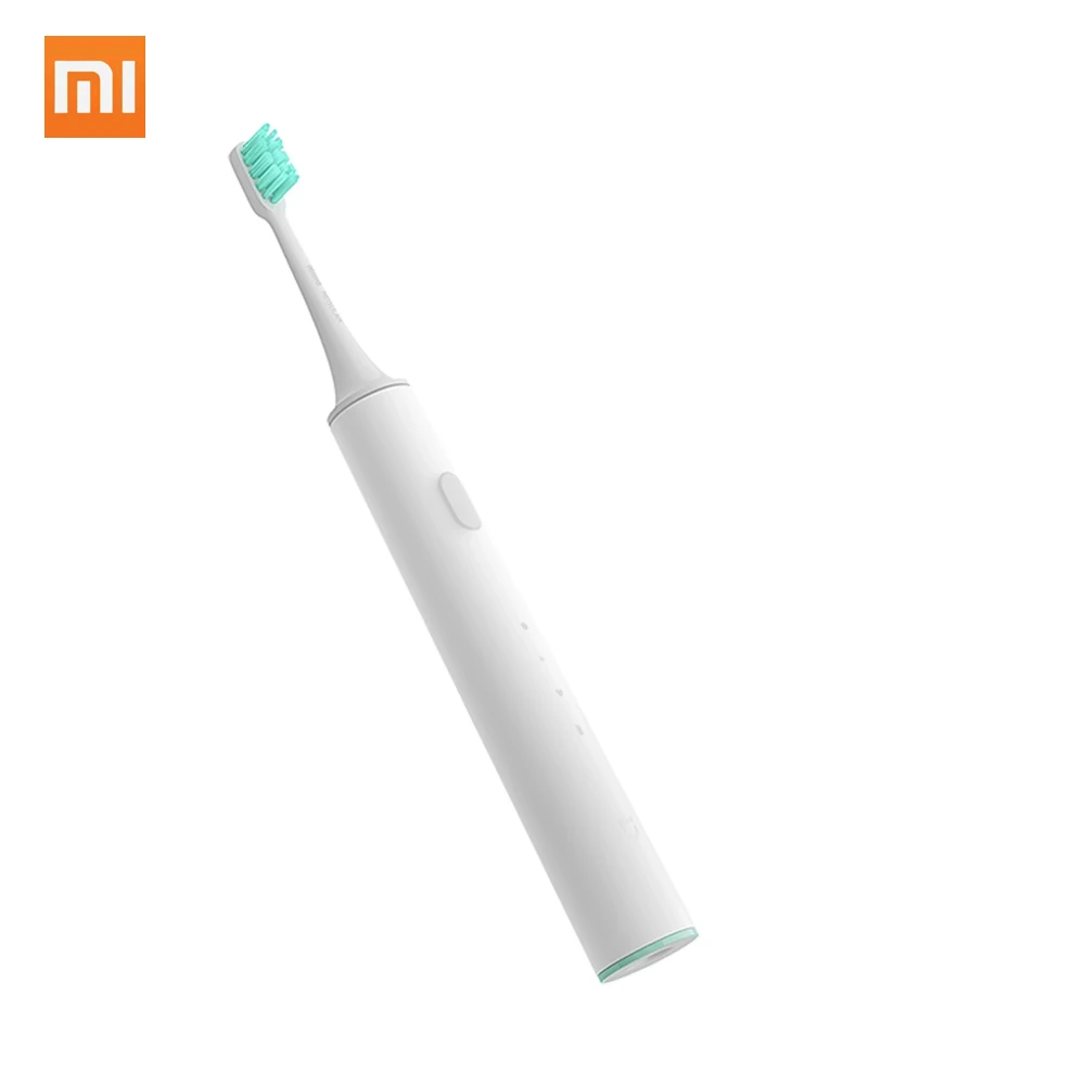 Xiaomi MiJia звуковая электрическая зубная щетка DDYS01SKS IPX7 Водонепроницаемая зубная щетка управления приложением один раз зарядка для использования в течение 18 дней