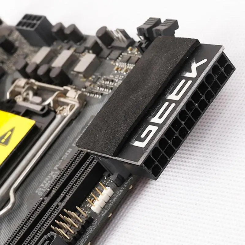 ATX 24Pin адаптер питания мама-папа настольная материнская плата 90 градусов разъем управление простой удобно