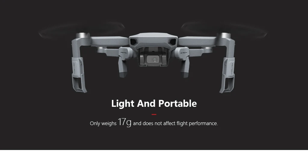 4 шт. PGYTECH шасси DJI Mavic мини расширение ног Поддержка протектор расширения для DJI Mavic мини Дрон аксессуары