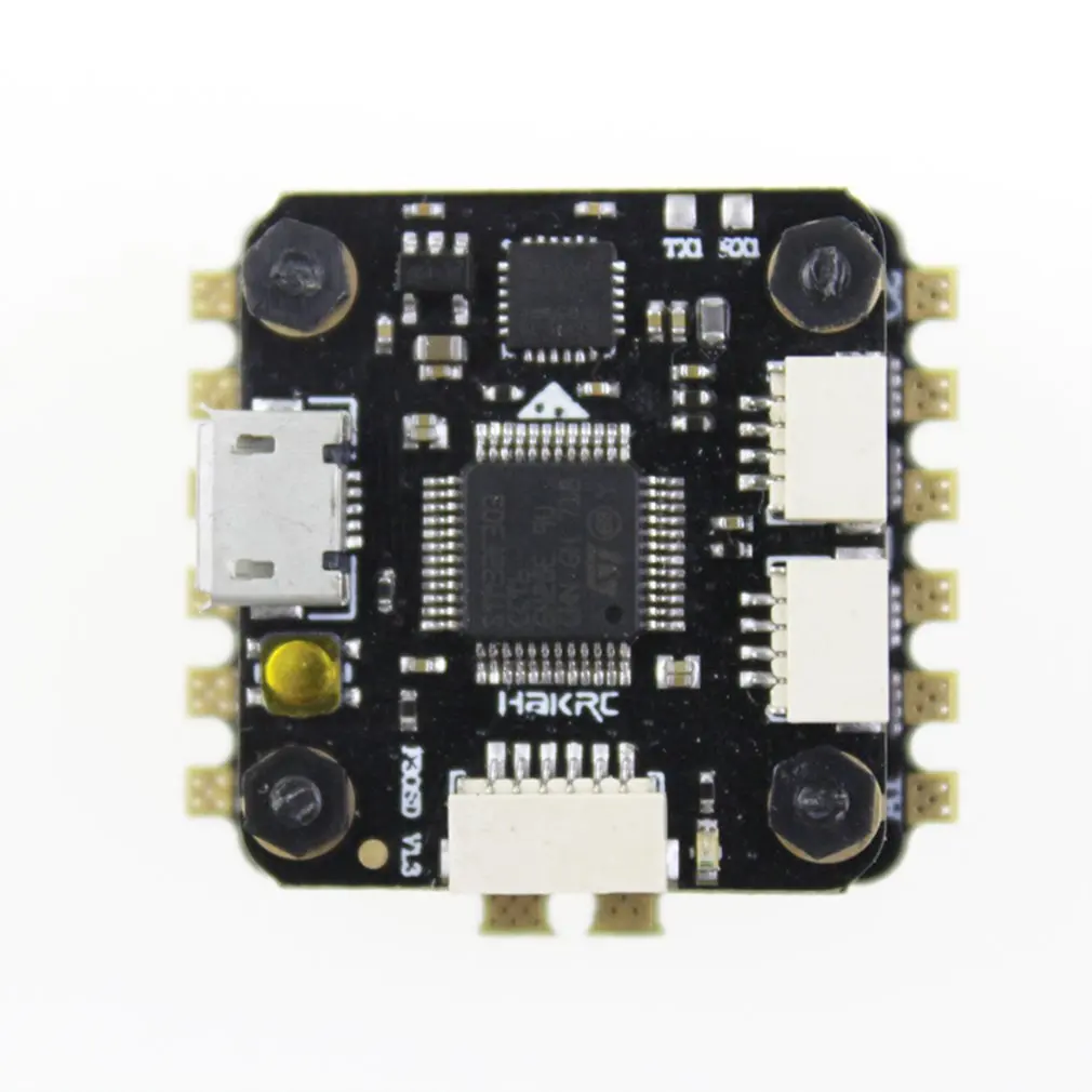 HAKRC Mini F3 Flytower Контроллер полета интегрированный OSD 4 в 1 BLHeli 15A ESC встроенный 5 в 2A Выход BEC для FPV RC Дрон