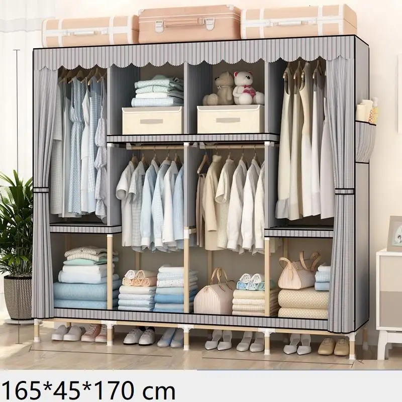 MODEL F Комод для хранения для Meble Tela Armario Ropa Dormitorio Rangement Chambre Closet Mueble шкаф мебель для спальни шкаф - Цвет: MODEL F