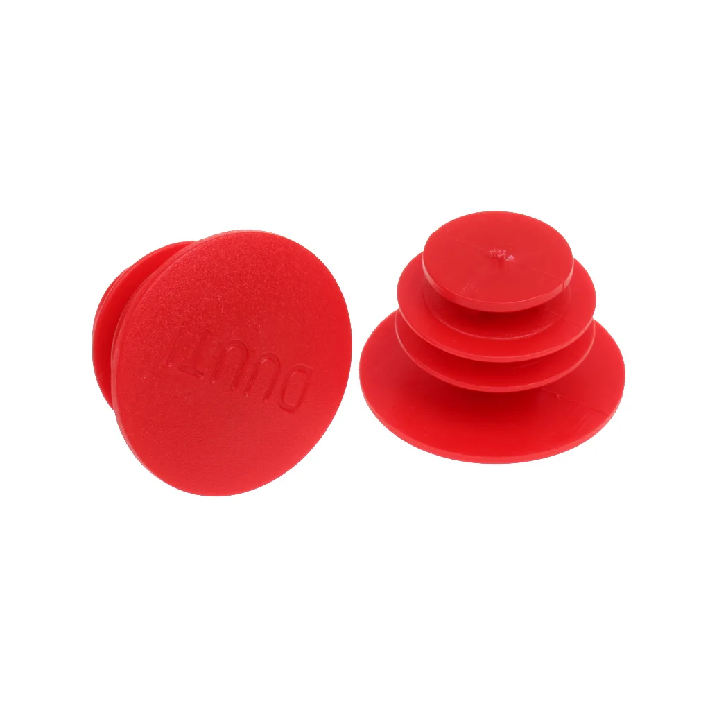 Bike Handlebar Bar End Plugs Caps (Set of 3 Pairs) 22mm to Universal Bicycle Grip Mountain BMX MTB