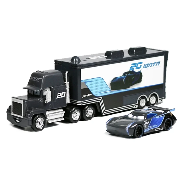 Disney Pixar Cars 2 3 Toys Lightning McQueen Jackson Storm Mack Uncle Truck 1:55 Diecast Model Car Toy Children New Year Gift 6