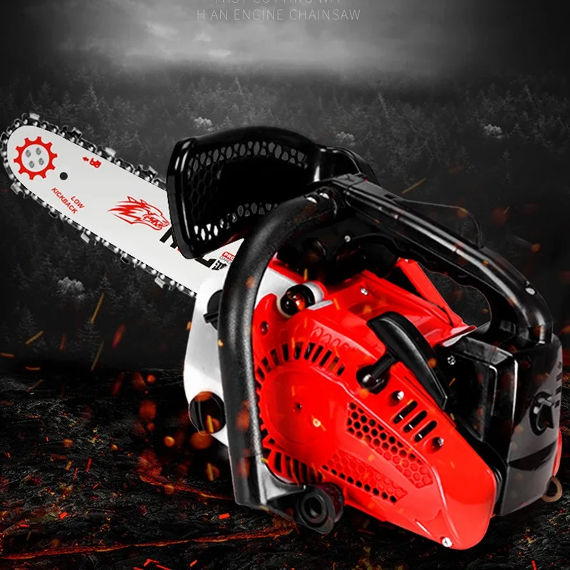 12 inch Gasoline Logging Saw Single-Handed 25CC Small Chainsaw