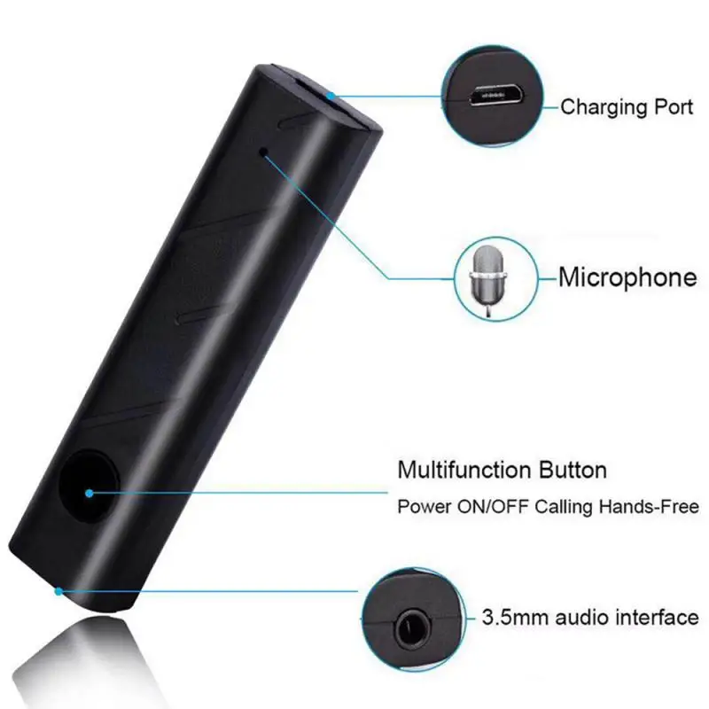 Мини 3,5 мм разъем Bluetooth автомобильный Bluetooth передатчик музыкальный аудио приемник адаптер авто Bluetooth AUX для автомобиля